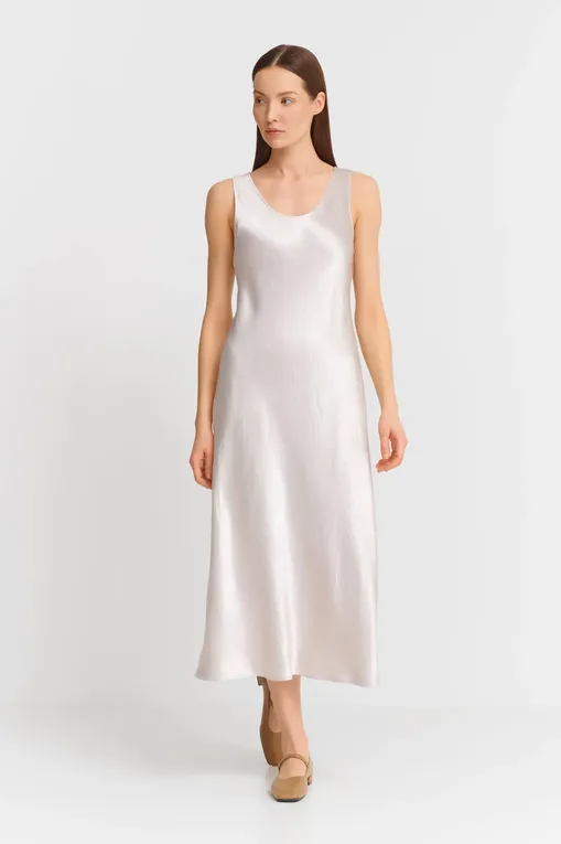 Платья MM by MaxMara TALETE 251622102 012 PEARL GREY