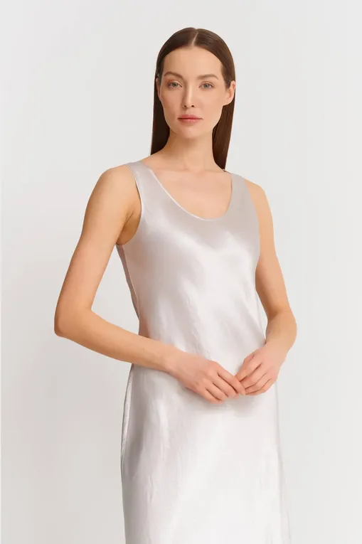 Платья MM by MaxMara TALETE 251622102 012 PEARL GREY
