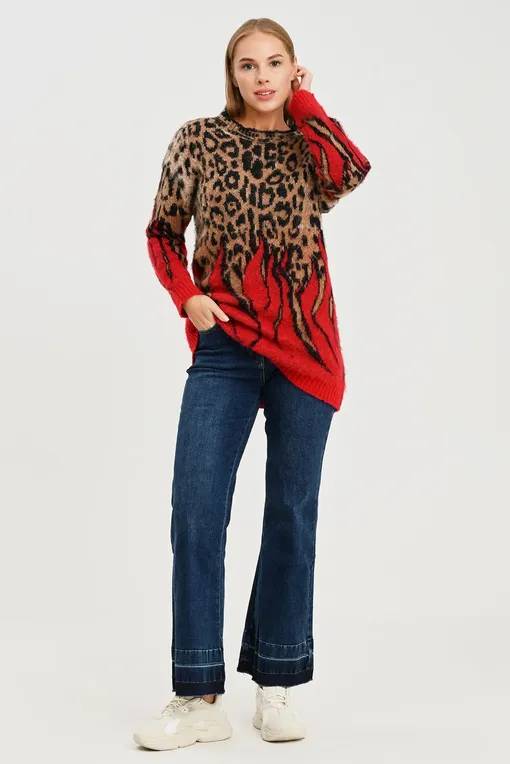 Платья No Secrets 233NS093 leopardo_fiammerosse