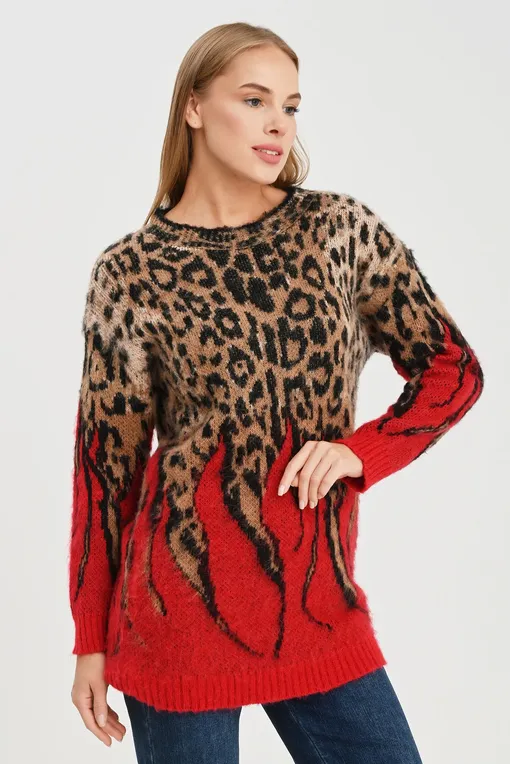 Платья No Secrets 233NS093 leopardo_fiammerosse