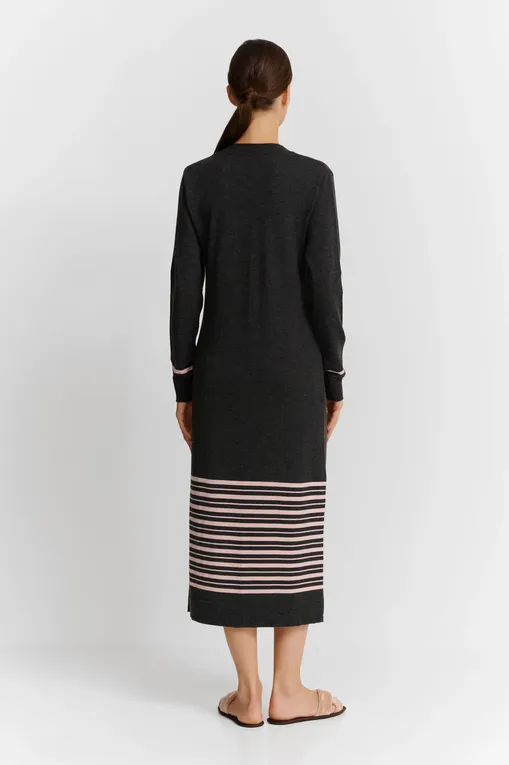 Платья домашние Gianantonio A. Paladini W4MTC02/Y TOLEDO/Y 824 ANTRACITE RIGA ROSA