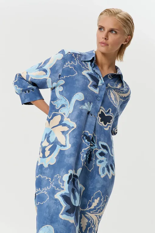 Платья домашние Petit Pas TNL13 blue