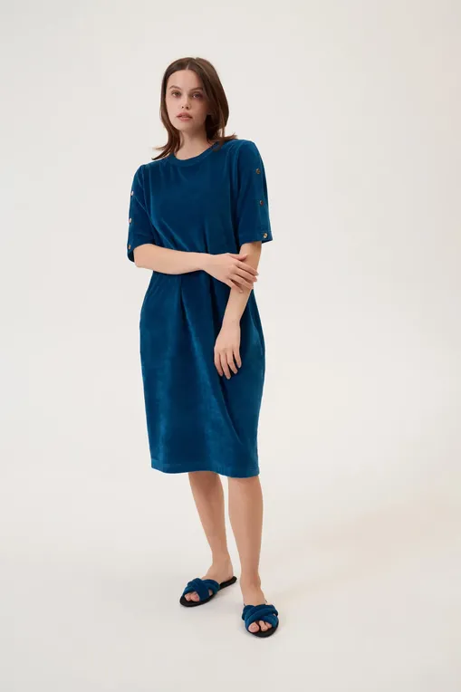 Платья домашние Petit Pas VEL004 emerald