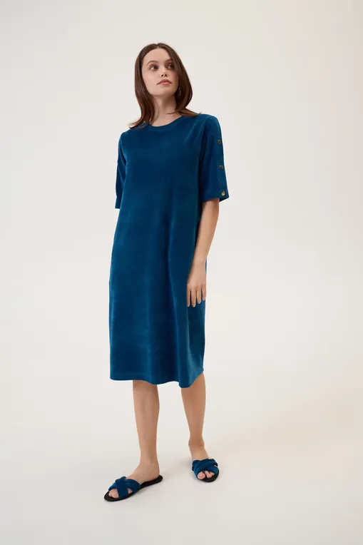 Платья домашние Petit Pas VEL004 emerald