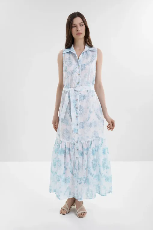 Платья Positano Couture Diamante SOLE AZZURRO