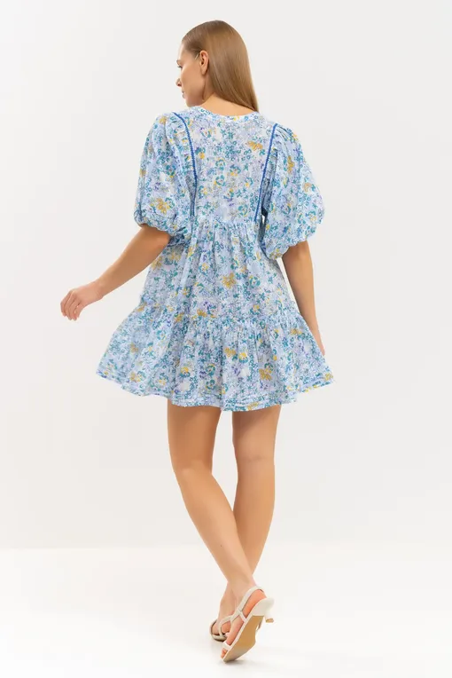 Платья Poupette St Barth W4RH24N0SYU STRIPE BLUE SWEET LIBERTY