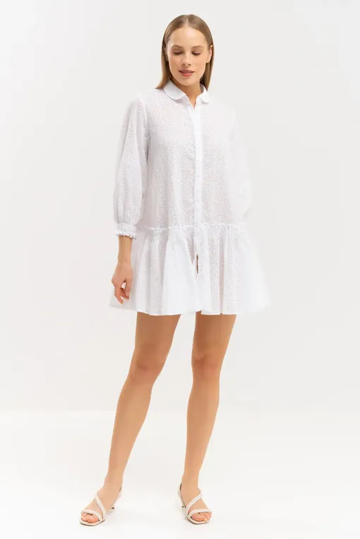 Платья Poupette St Barth WTNS24NOWIO OPTIC WHITE