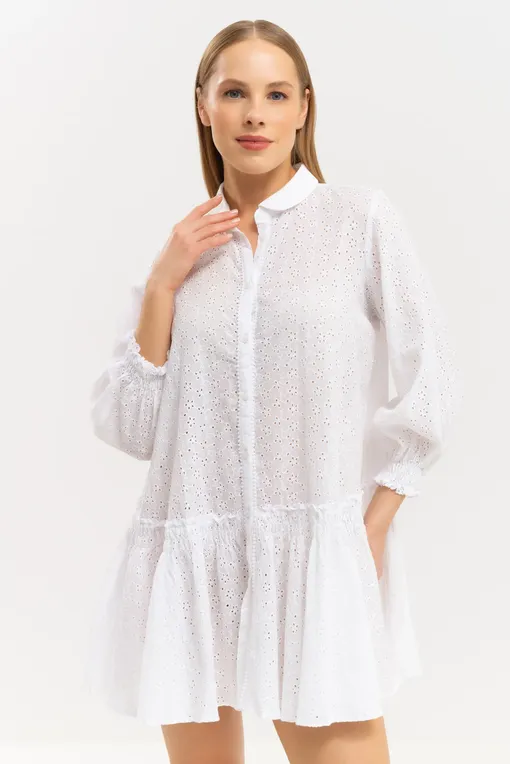 Платья Poupette St Barth WTNS24NOWIO OPTIC WHITE