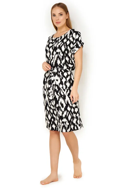 Платья домашние Taubert 211324621 9992 black/off-white