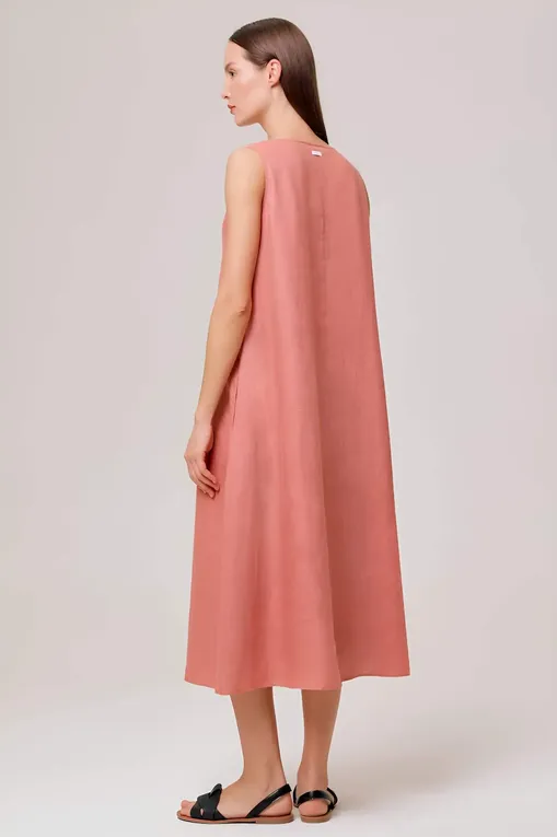 Без рукавов Max Mara FRANCIA 32210526 004 BRICK RED tema1
