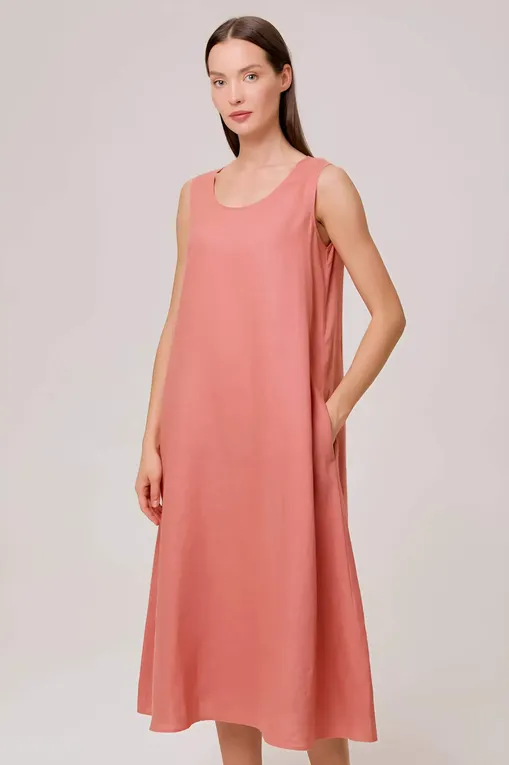 Без рукавов Max Mara FRANCIA 32210526 004 BRICK RED tema1