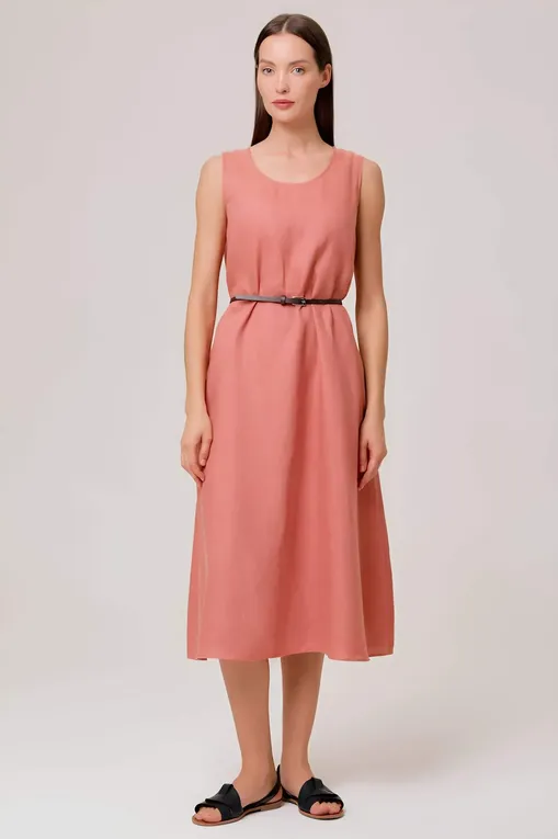 Без рукавов Max Mara FRANCIA 32210526 004 BRICK RED tema1
