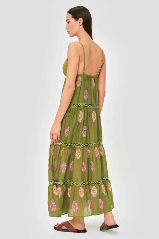 Платья Watercult W3165013 803 warm olive