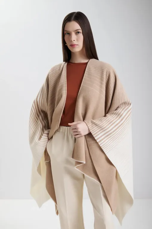 Пончо MM BRENTA 252654602 001 CAMEL