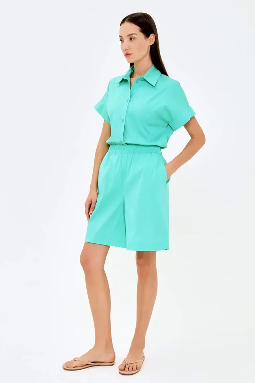 Шорты Max Mara OLIVETO 241614101 009 PASTEL GREEN