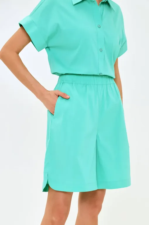 Шорты Max Mara OLIVETO 241614101 009 PASTEL GREEN