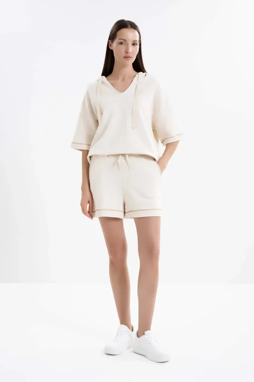 Шорты MM by MaxMara AIRE 2516781048 001 SAND