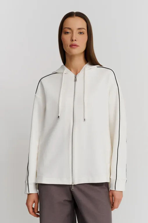 Толстовки Max Mara Leisure ALBORE 242692601 001 WHITE