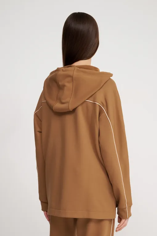 Толстовки Max Mara Leisure ALBORE 242692601 003 TOBACCO
