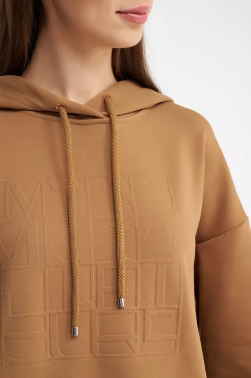 Толстовки Max Mara Leisure FLIPPER 242692603 003 TOBACCO