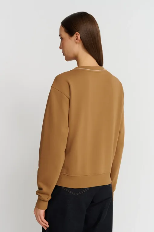 Толстовки Max Mara Leisure MINCIO 242692602 003 TOBACCO