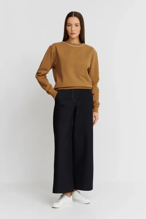 Толстовки Max Mara Leisure MINCIO 242692602 003 TOBACCO