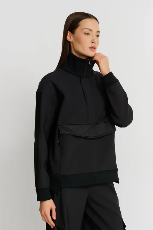 Толстовки Max Mara PORFIDO 242692605 002 BLACK