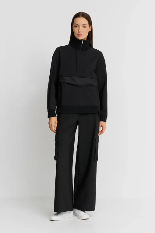 Толстовки Max Mara PORFIDO 242692605 002 BLACK