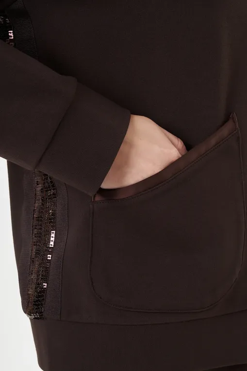 Толстовки Milva Mi 4082 79 CIOCCOLATO