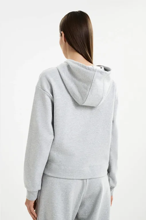 Толстовки MM by MaxMara ANGORA 251692102 002 LIGHT GREY