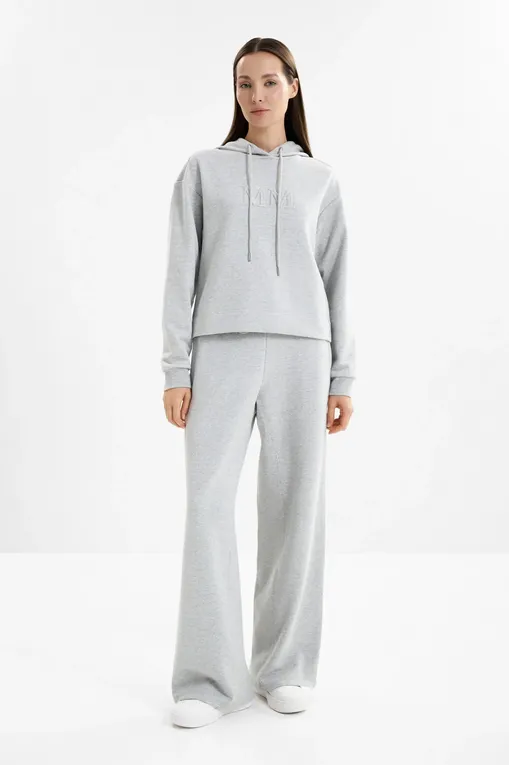 Толстовки MM by MaxMara ANGORA 251692102 002 LIGHT GREY
