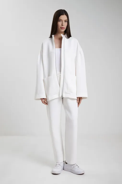 Толстовки MM by MaxMara CADICE 252692602 001 WHITE