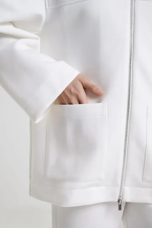 Толстовки MM by MaxMara CADICE 252692602 001 WHITE