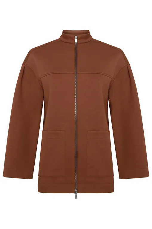 Толстовки MM by MaxMara CADICE 252692602 003 TOBACCO