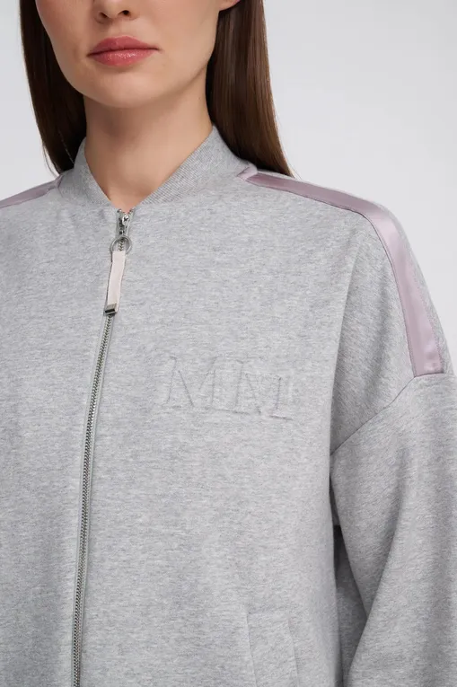 Толстовки MM by MaxMara DODO 251692101 002 LIGHT GREY