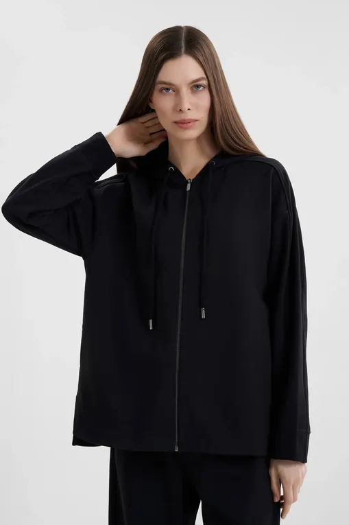 Толстовки MM by MaxMara MMLCLORO 261692101 004 BLACK