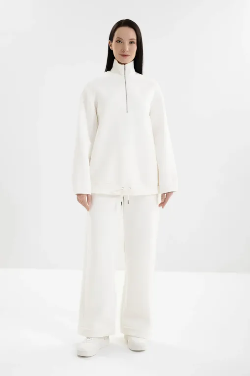 Толстовки MM by MaxMara MMLMADIA 261692104 001 WHITE