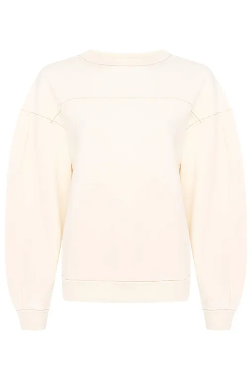 Толстовки MM by MaxMara MOGOL 252692601 001 IVORY