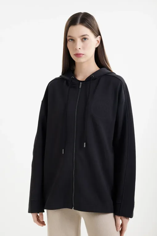 Толстовки MM by MaxMara ONORE 252692601 004 BLACK