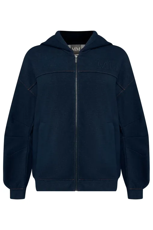 Толстовки MM by MaxMara YALE 252692604 003 ULTRAMARINE