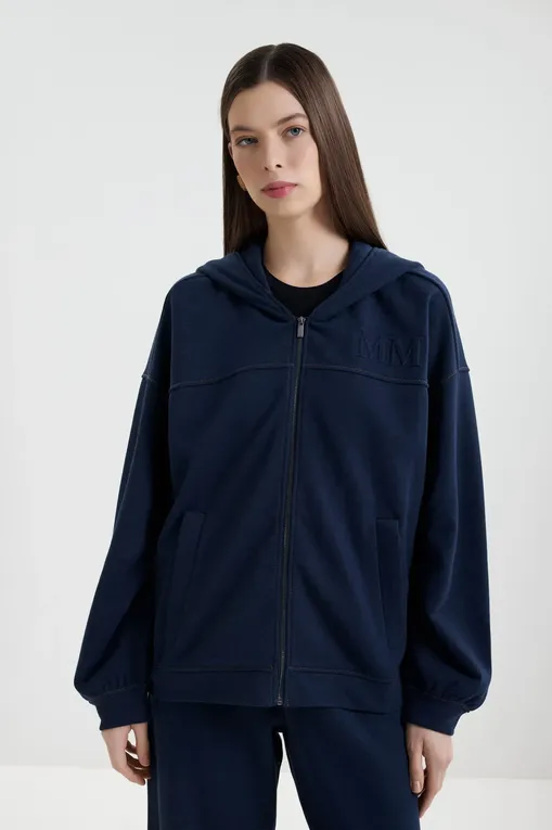 Толстовки MM by MaxMara YALE 252692604 003 ULTRAMARINE