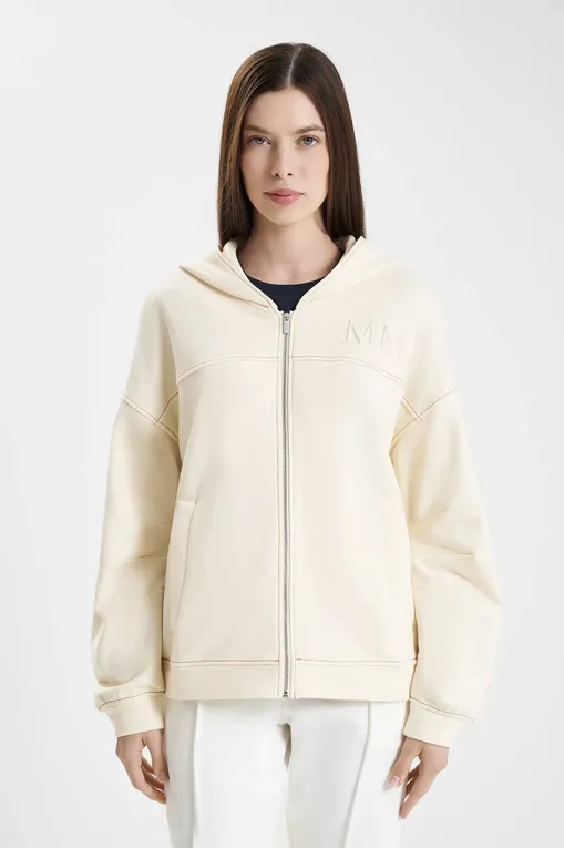 Толстовки MM by MaxMara YALE 252692604 001 IVORY