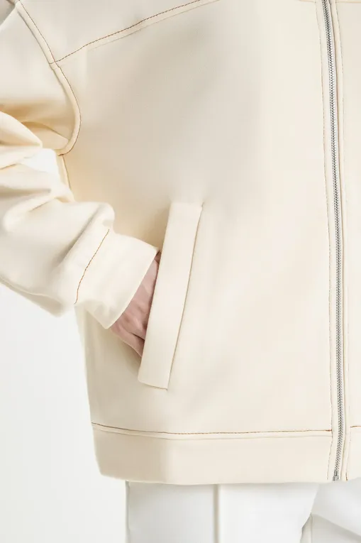 Толстовки MM by MaxMara YALE 252692604 001 IVORY