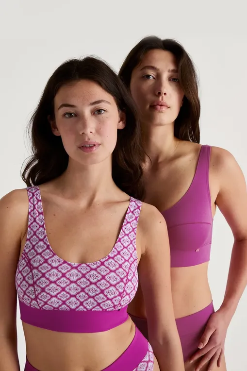 Мягкие чашки Calida 02822 256 orchid flower