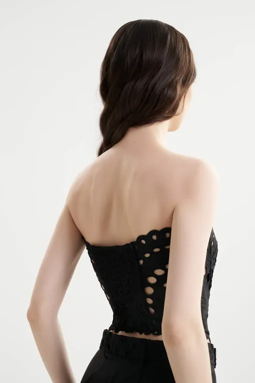 Топы Charo Ruiz Ibiza 263100 Black Sealace