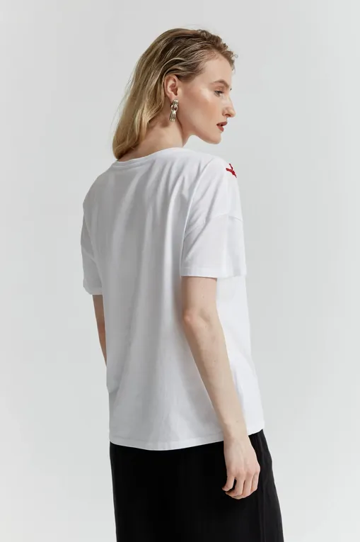 Футболки Diana Gallesi G438R000478N ( G3 ) 11 BCO RIC.CORALLO