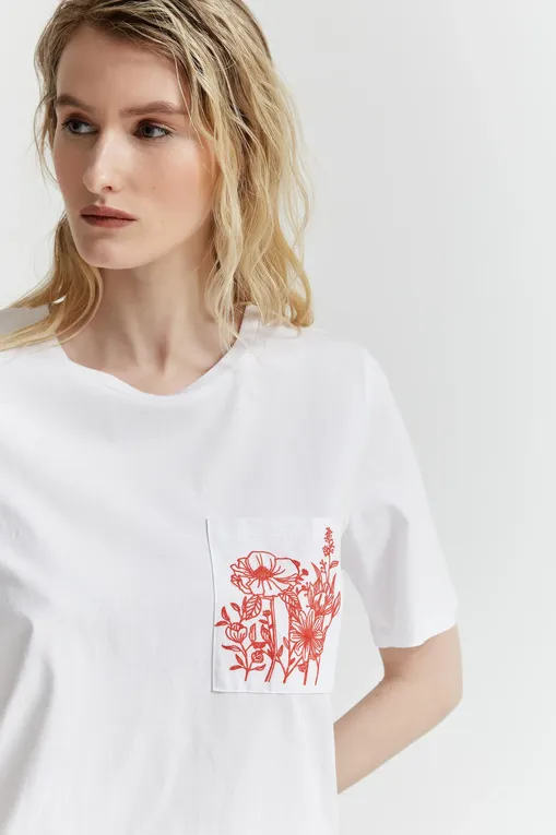 Футболки Diana Gallesi G442R000482N ( G3 ) 1 BIANCO OTTICO