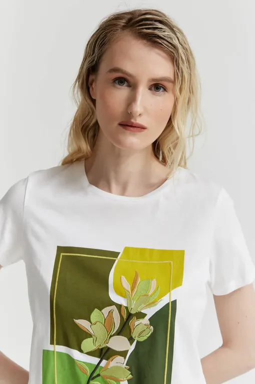 Футболки Diana Gallesi G445R000485N ( G3 ) S1 E FOGLIE VERDI