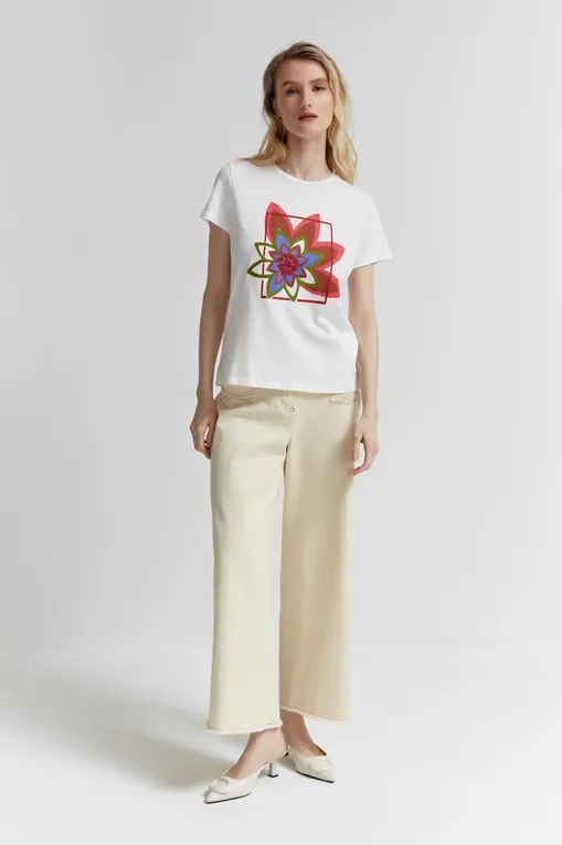 Футболки Diana Gallesi G445R000485N ( G3 ) S2 FIORI ROSSO