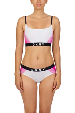 DKNY DK4509 QSK Orchid linear block graphic